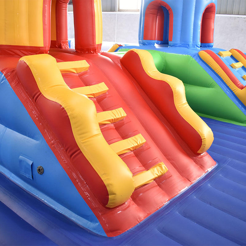 Factory Direct Price Fun City Floating Kids Bouncy Castle For Sea or Lake